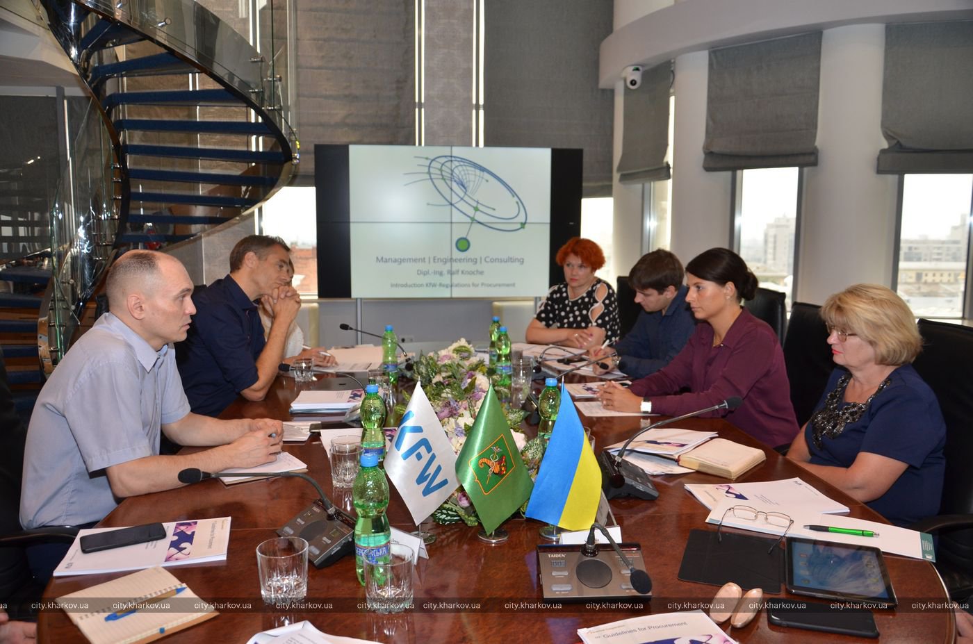 Для співробітників міськради представники німецького банку &laquo;KfW&raquo; провели тренінг